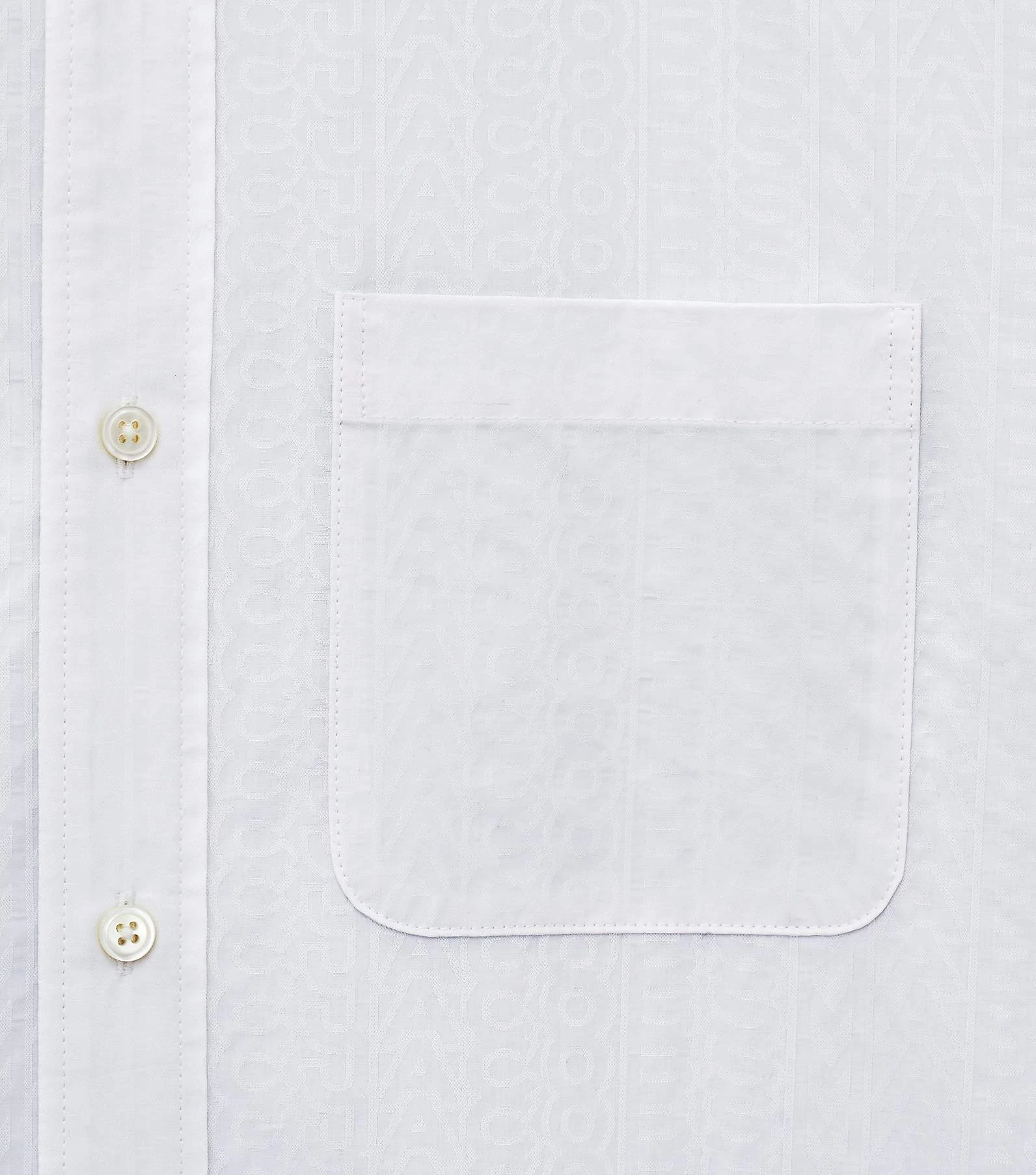 Marc Jacobs The Monogram Big Shirt WHITE 9 Marc Jacobs The Monogram Big Shirt WHITE - Image 7