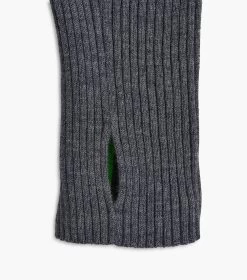 Marc Jacobs The Raglan Logo Mockneck GUNMETAL/APPLE -Fashion Store MJI 2F3RTP003K05 356 F8F8F8 1 1 ALT6