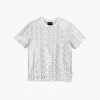 Marc Jacobs The Monogram Baby Tee SILVER/BRIGHT WHITE 2 Marc Jacobs The Monogram Baby Tee SILVER/BRIGHT WHITE -Fashion Store MJI 2F3RTP006C17 113 F8F8F8 1 1 MAIN