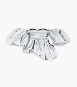 Marc Jacobs The Bubble Top SILVER 16 Marc Jacobs The Bubble Top SILVER -Fashion Store MJI 2F3RTP007W02 040 F8F8F8 1 1 ALT4
