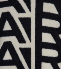 Marc Jacobs The Flock Monogram Funnel Sweater BLACK/IVORY 15 Marc Jacobs The Flock Monogram Funnel Sweater BLACK/IVORY -Fashion Store MJI 2F3RTP010K17 004 F8F8F8 1 1 ALT5