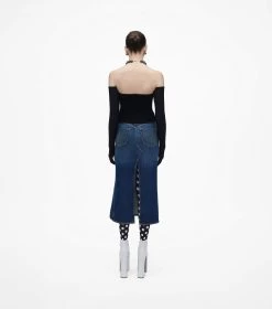 Marc Jacobs The Ribbed Knit Tube Top BLACK -Fashion Store MJI 2F3RTP013K24 001 F8F8F8 1 1 ALT3