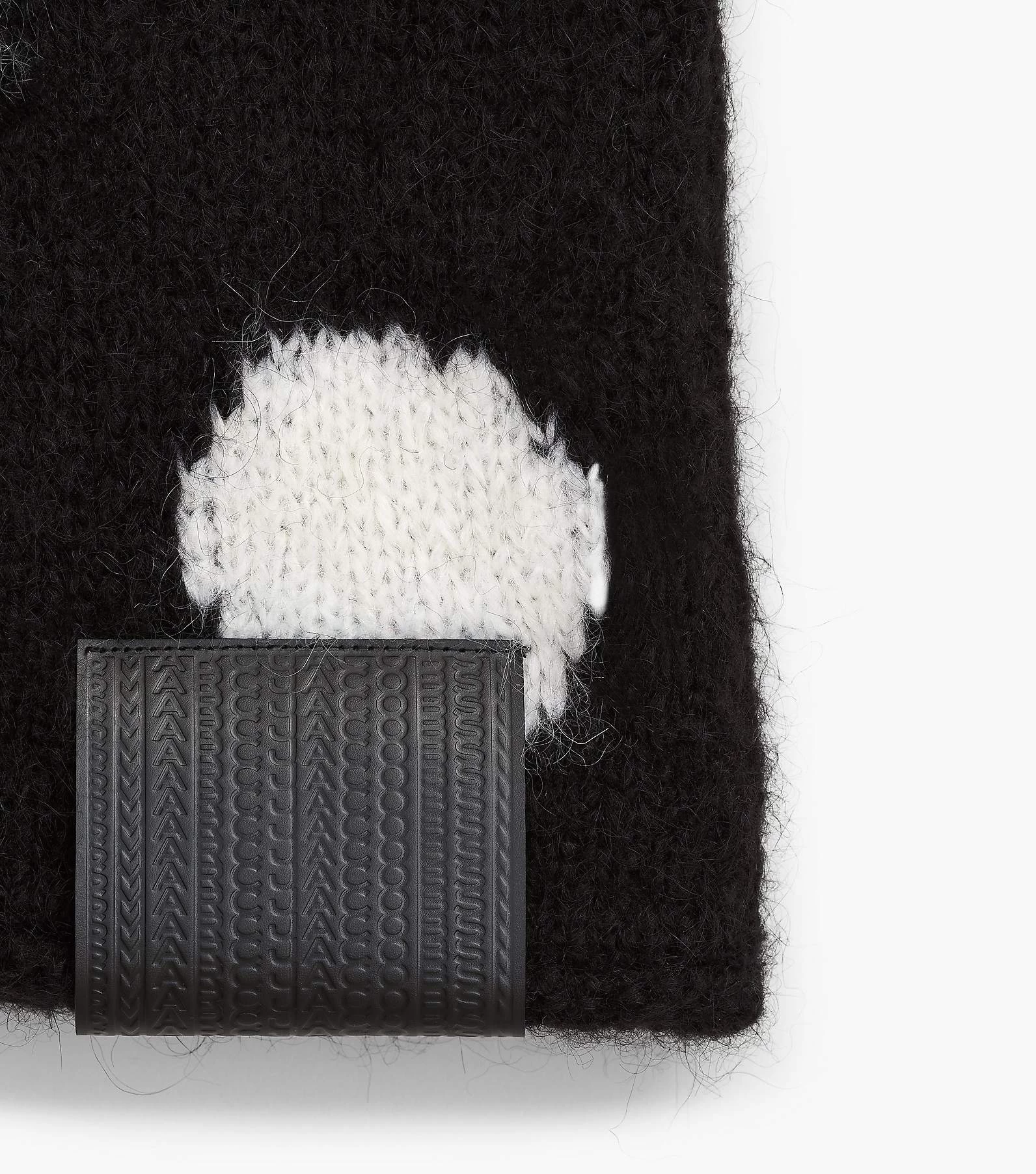 Marc Jacobs The Brushed Spots Knit Hoodie BLACK/WHITE 9 Marc Jacobs The Brushed Spots Knit Hoodie BLACK/WHITE - Image 7