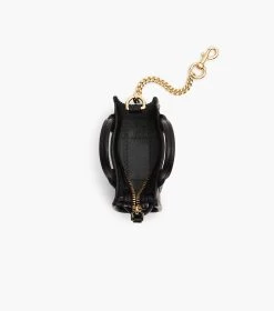 Marc Jacobs The Nano Tote Bag Charm BLACK -Fashion Store MJI 2F3SCP005S07 001 F8F8F8 1 1 ALT2
