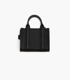 Marc Jacobs The Nano Tote Bag Charm BLACK -Fashion Store MJI 2F3SCP005S07 001 F8F8F8 1 1 ALT3