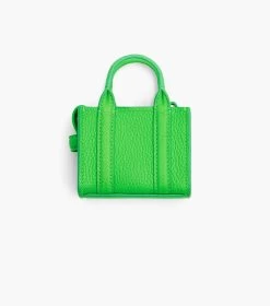 Marc Jacobs The Nano Tote Bag Charm APPLE -Fashion Store MJI 2F3SCP005S07 348 F8F8F8 1 1 ALT3