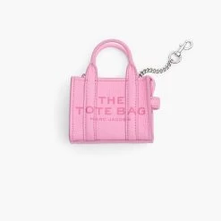 Marc Jacobs The Nano Tote Bag Charm COTTON/SILVER 14 Marc Jacobs The Nano Tote Bag Charm COTTON/SILVER -Fashion Store MJI 2F3SCP005S07 691 F8F8F8 1 1 MAIN