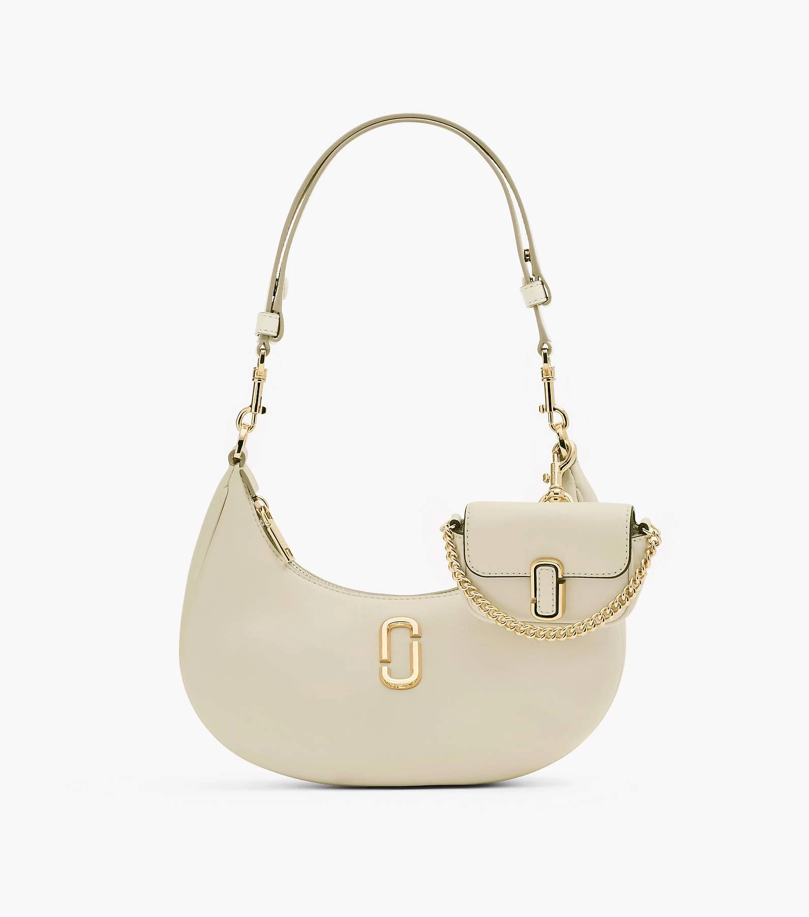 Marc Jacobs The Nano J Marc Bag Charm CLOUD WHITE 7 Marc Jacobs The Nano J Marc Bag Charm CLOUD WHITE - Image 5