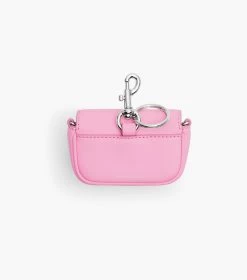 Marc Jacobs The Nano J Marc Bag Charm FLURO CANDY PINK -Fashion Store MJI 2F3SCP014S07 691 F8F8F8 1 1 ALT3