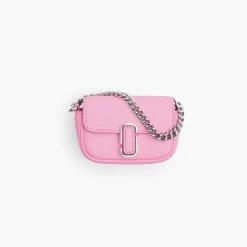 Marc Jacobs The Nano J Marc Bag Charm FLURO CANDY PINK -Fashion Store MJI 2F3SCP014S07 691 F8F8F8 1 1 MAIN 2