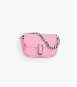 Marc Jacobs The Nano J Marc Bag Charm FLURO CANDY PINK -Fashion Store MJI 2F3SCP014S07 691 F8F8F8 1 1 MAIN 3