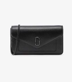 Marc Jacobs The Longshot Chain Wallet DTM BLACK -Fashion Store MJI 2F3SMN053S07 001 F8F8F8 1 1 MAIN 1