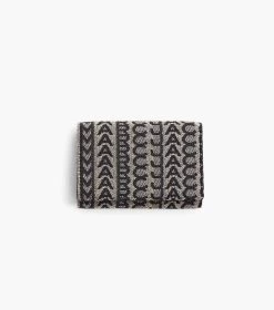 Marc Jacobs The Monogram Jacquard Trifold Wallet BEIGE MULTI 10 Marc Jacobs The Monogram Jacquard Trifold Wallet BEIGE MULTI -Fashion Store MJI 2F3SMP041S08 261 F8F8F8 1 1 ALT2