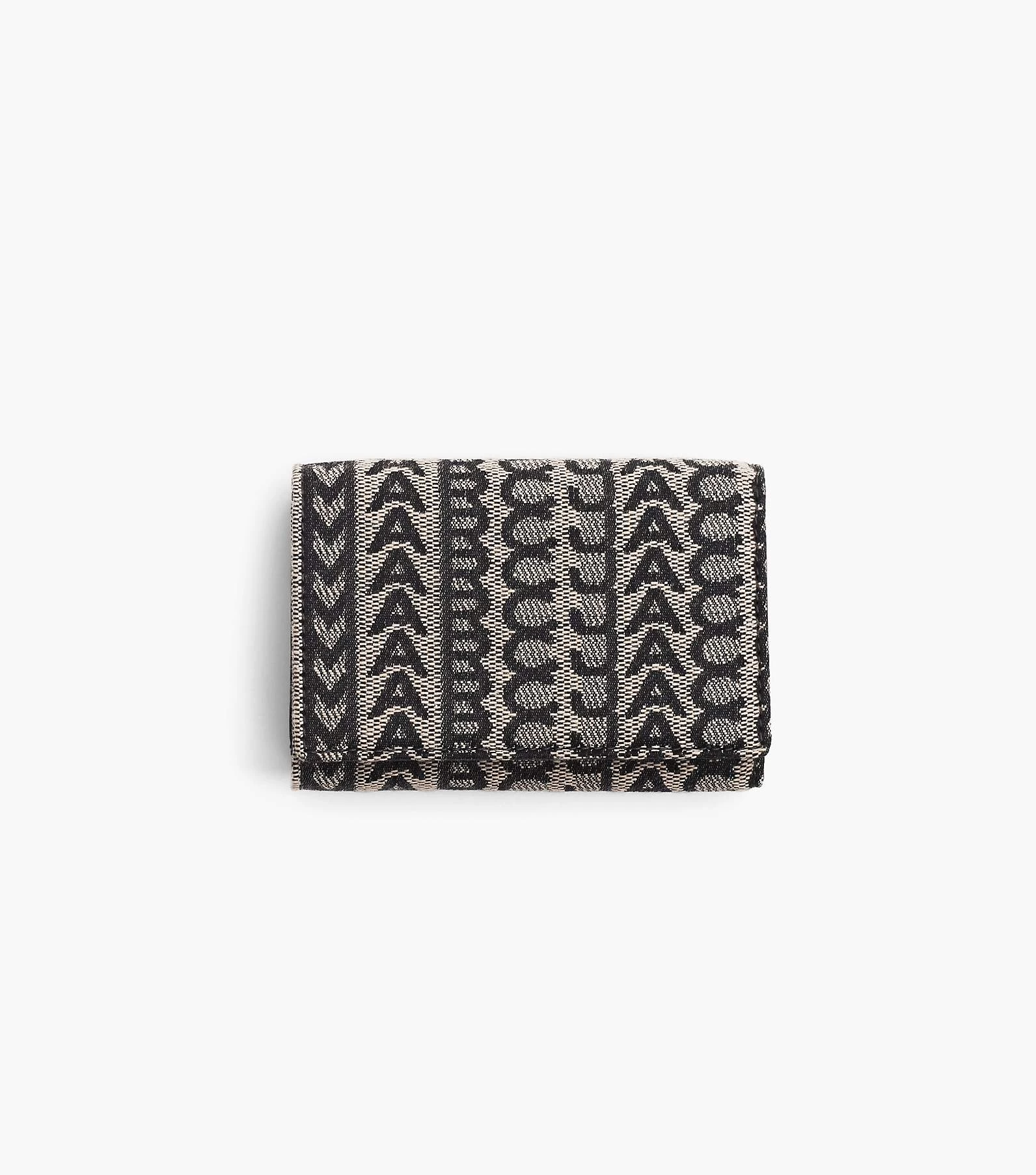 Marc Jacobs The Monogram Jacquard Trifold Wallet BEIGE MULTI 6 Marc Jacobs The Monogram Jacquard Trifold Wallet BEIGE MULTI - Image 4