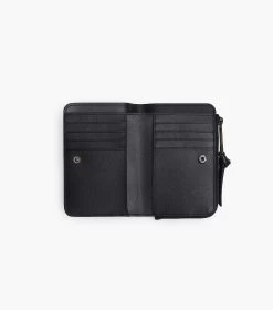 Marc Jacobs The Utility Snapshot DTM Slim Bifold Wallet BLACK -Fashion Store MJI 2F3SMP050S07 001 F8F8F8 1 1 ALT1
