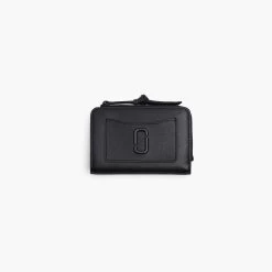Marc Jacobs The Utility Snapshot DTM Slim Bifold Wallet BLACK