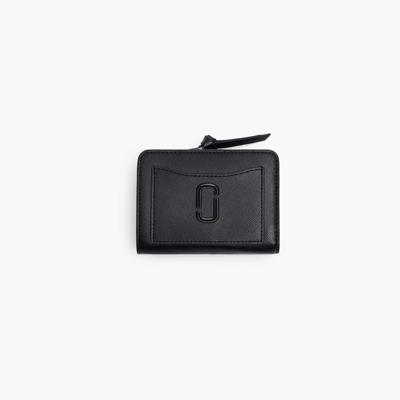 Marc Jacobs The Utility Snapshot DTM Mini Compact Wallet BLACK 3 Marc Jacobs The Utility Snapshot DTM Mini Compact Wallet BLACK