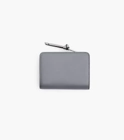 Marc Jacobs The Utility Snapshot Mini Compact Wallet WOLF GREY MULTI -Fashion Store MJI 2F3SMP062S07 046 F8F8F8 1 1 ALT2