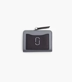 Marc Jacobs The Utility Snapshot Mini Compact Wallet WOLF GREY MULTI -Fashion Store MJI 2F3SMP062S07 046 F8F8F8 1 1 MAIN 1