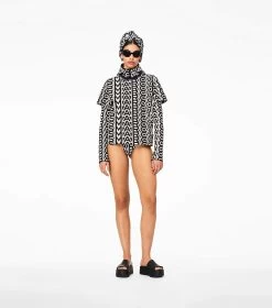 Melissa X Marc Jacobs Becky Platform Slide BLACK 13 Melissa X Marc Jacobs Becky Platform Slide BLACK -Fashion Store MJI 2P3FWD111F01 001 F8F8F8 1 1 ALT1