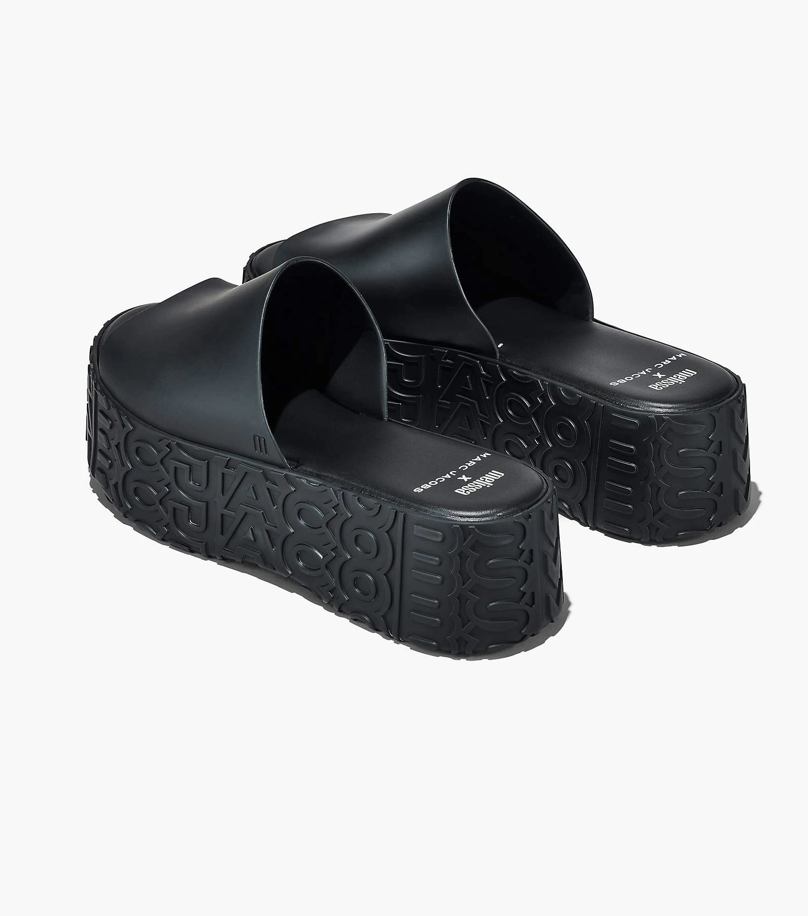 Melissa X Marc Jacobs Becky Platform Slide BLACK 7 Melissa X Marc Jacobs Becky Platform Slide BLACK - Image 5