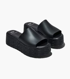 Melissa X Marc Jacobs Becky Platform Slide BLACK 12 Melissa X Marc Jacobs Becky Platform Slide BLACK -Fashion Store MJI 2P3FWD111F01 001 F8F8F8 1 1 MAIN 2
