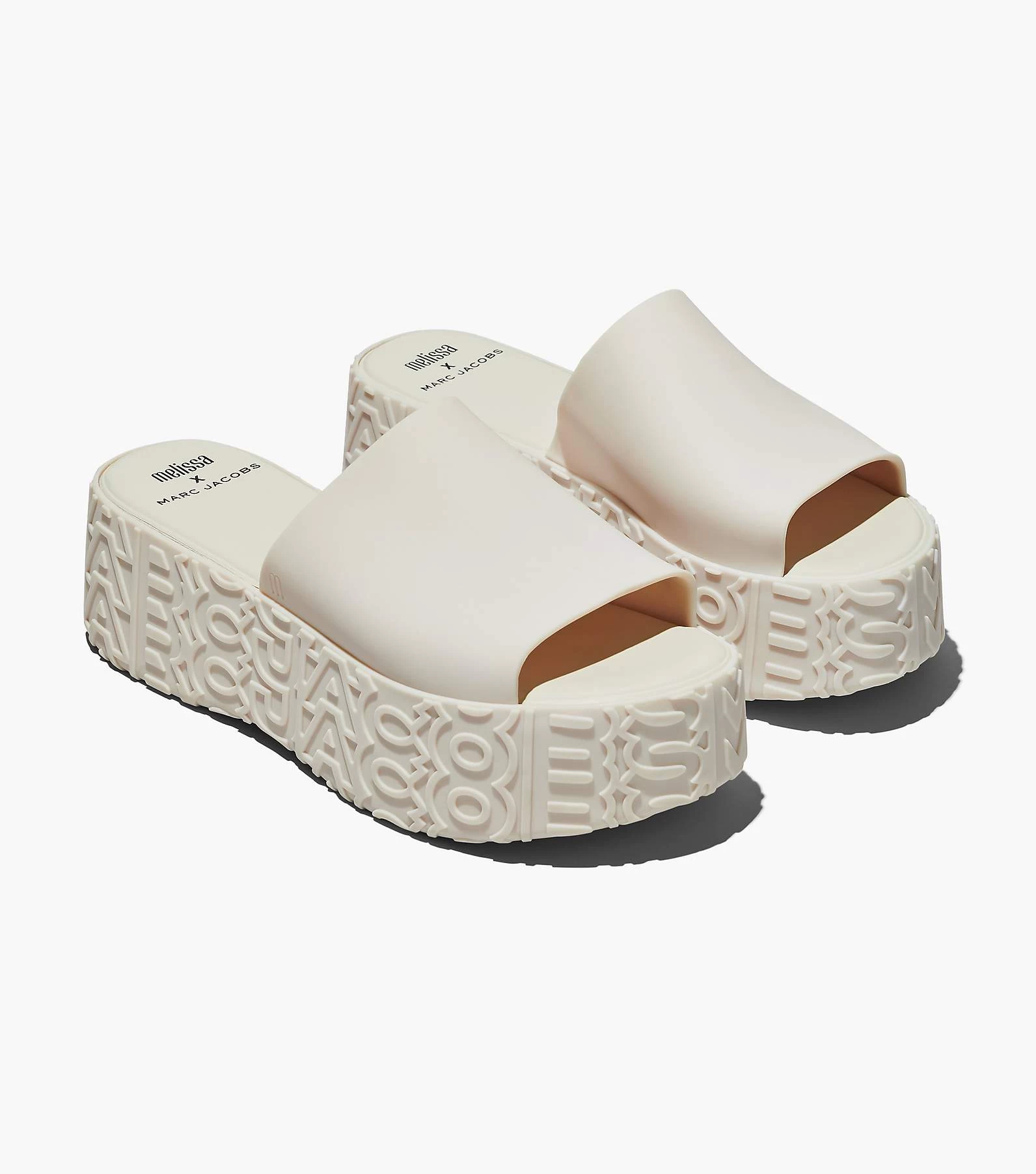 Melissa X Marc Jacobs Becky Platform Slide IVORY 5 Melissa X Marc Jacobs Becky Platform Slide IVORY - Image 3