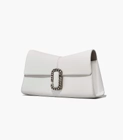 Marc Jacobs The St. Marc Convertible Clutch WHITE -Fashion Store MJI 2P3HCL002H01 100 F8F8F8 1 1 ALT4