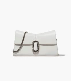 Marc Jacobs The St. Marc Convertible Clutch WHITE -Fashion Store MJI 2P3HCL002H01 100 F8F8F8 1 1 MAIN 1