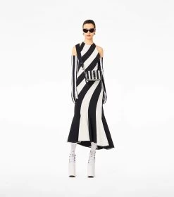 Marc Jacobs The Striped Snapshot BLACK/WHITE -Fashion Store MJI 2P3HCR001H01 005 F8F8F8 1 1 ALT1
