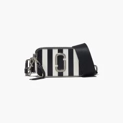 Marc Jacobs The Striped Snapshot BLACK/WHITE