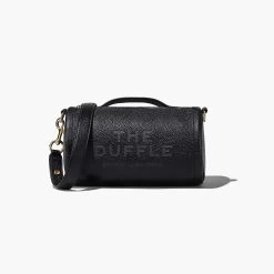 Marc Jacobs The Leather Duffle Bag BLACK