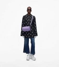 Marc Jacobs The Leather Duffle Bag LAVENDER -Fashion Store MJI 2P3HDF003H01 530 F8F8F8 1 1 ALT7