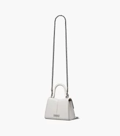 Marc Jacobs The St. Marc Mini Top Handle WHITE -Fashion Store MJI 2P3HSC004H01 100 F8F8F8 1 1 ALT2