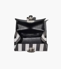 Marc Jacobs The Striped St. Marc Mini Top Handle BLACK/WHITE 17 Marc Jacobs The Striped St. Marc Mini Top Handle BLACK/WHITE -Fashion Store MJI 2P3HSC005H01 005 F8F8F8 1 1 ALT6