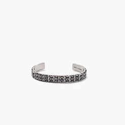 Marc Jacobs The Monogram Engraved Bracelet AGED GOLD