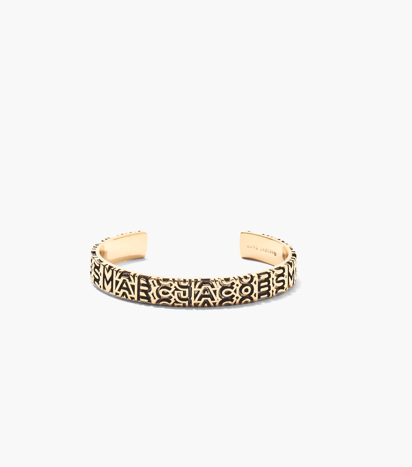 Marc Jacobs The Monogram Engraved Bracelet AGED GOLD 5 Marc Jacobs The Monogram Engraved Bracelet AGED GOLD - Image 3