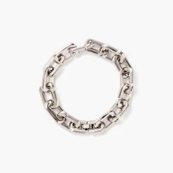 Marc Jacobs The J Marc Chain Link Bracelet SILVER