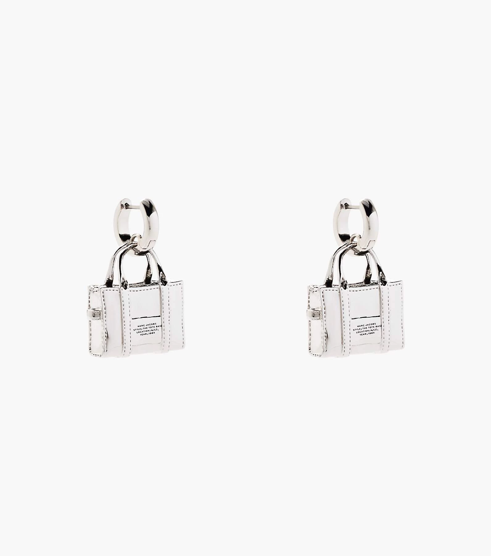 Marc Jacobs The Tote Bag Earrings LIGHT ANTIQUE SILVER 7 Marc Jacobs The Tote Bag Earrings LIGHT ANTIQUE SILVER - Image 5