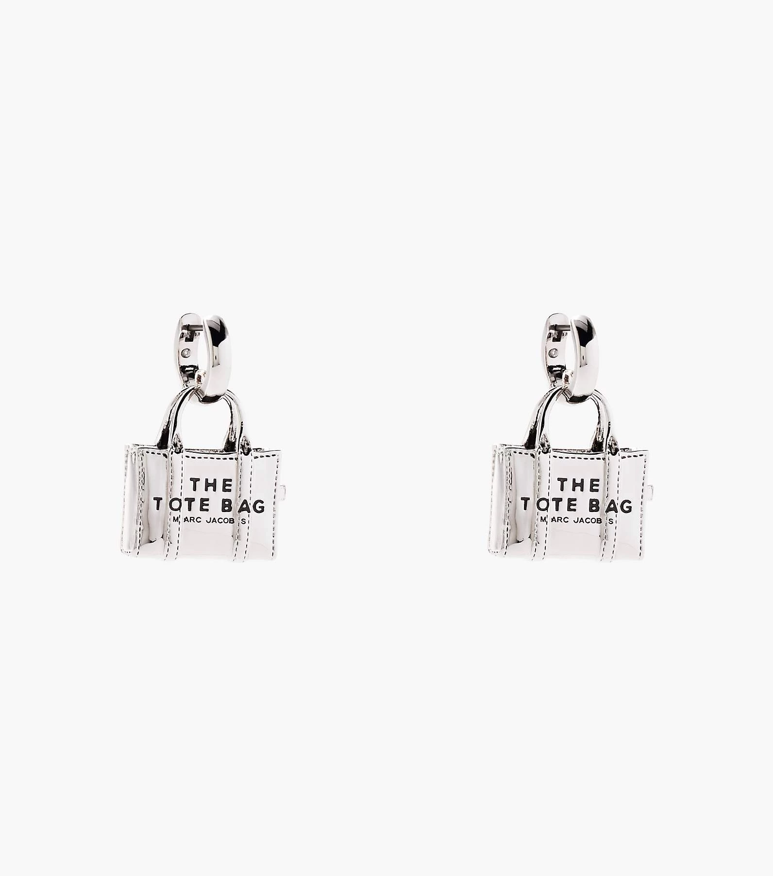 Marc Jacobs The Tote Bag Earrings LIGHT ANTIQUE SILVER 5 Marc Jacobs The Tote Bag Earrings LIGHT ANTIQUE SILVER - Image 3