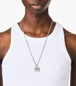 Marc Jacobs The Tote Bag Necklace LIGHT ANTIQUE SILVER 13 Marc Jacobs The Tote Bag Necklace LIGHT ANTIQUE SILVER -Fashion Store MJI 2P3JNC001J45 029 F8F8F8 1 1 ALT1