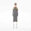 Marc Jacobs The Monogram Racer Rib Dress BLACK/IVORY -Fashion Store MJI 2P3RDR006C11 004 F8F8F8 1 1 MAIN