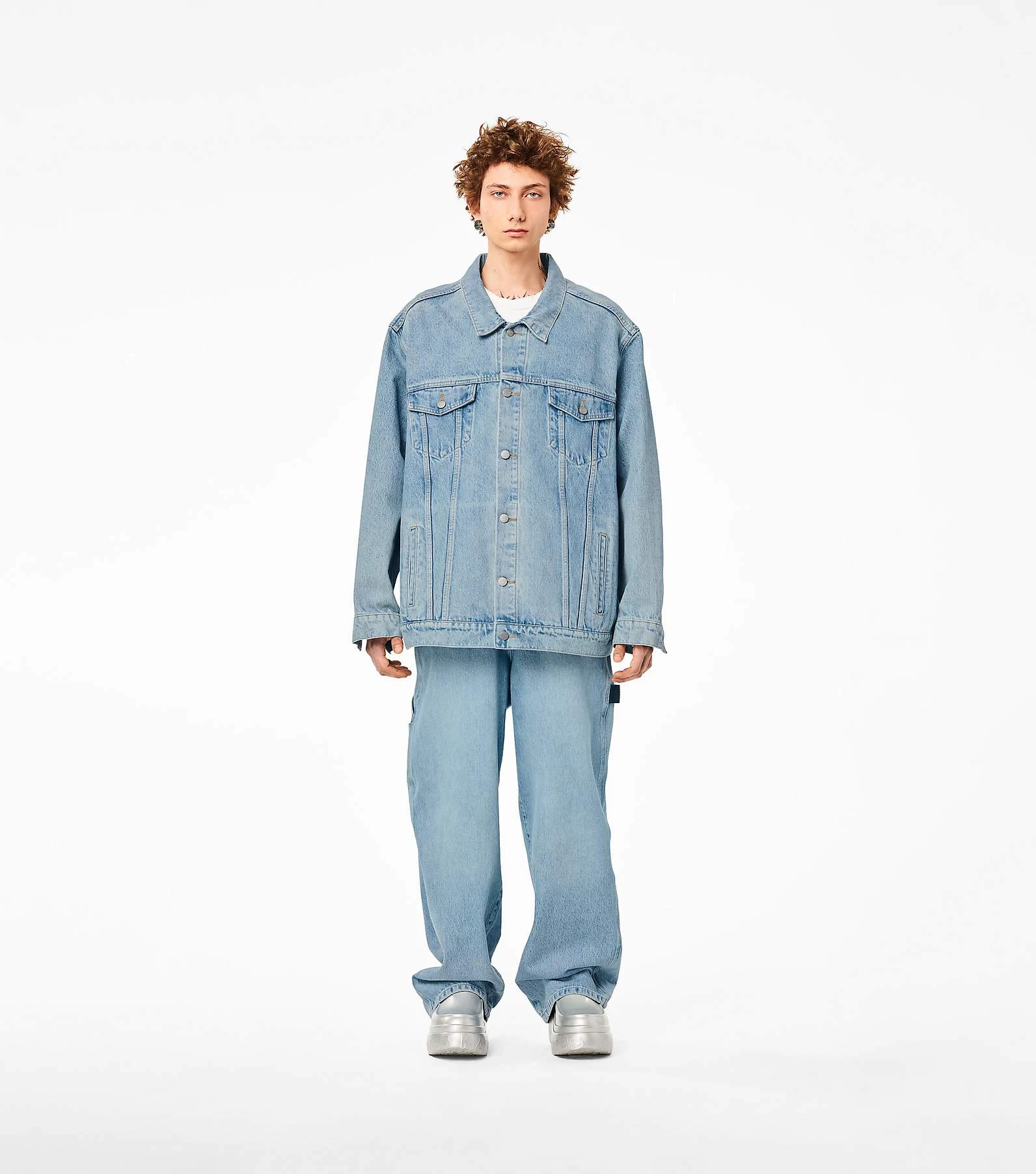 Marc Jacobs The Denim Trucker Jacket SUN BLEACHED DENIM 8 Marc Jacobs The Denim Trucker Jacket SUN BLEACHED DENIM - Image 6