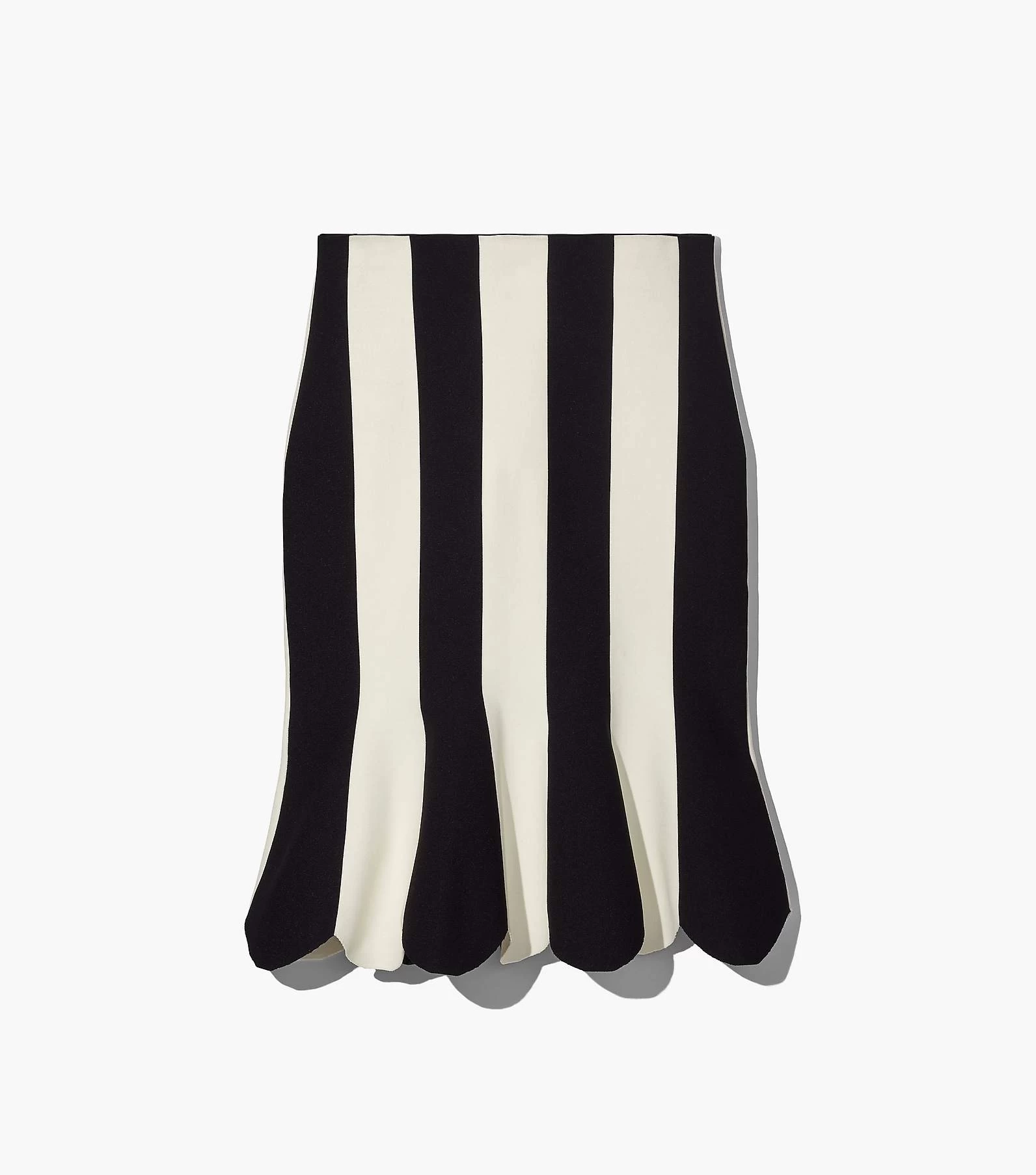 Marc Jacobs The Scuba Stripe Skirt BLACK/IVORY 4 Marc Jacobs The Scuba Stripe Skirt BLACK/IVORY - Image 2
