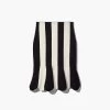 Marc Jacobs The Scuba Stripe Skirt BLACK/IVORY