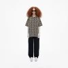 Marc Jacobs The Monogram Big T-Shirt BLACK/IVORY 1 Marc Jacobs The Monogram Big T-Shirt BLACK/IVORY -Fashion Store MJI 2P3RTP002C01 004 F8F8F8 1 1 MAIN