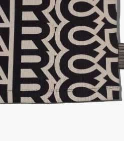 Marc Jacobs The Monogram Rib Tank BLACK/IVORY 13 Marc Jacobs The Monogram Rib Tank BLACK/IVORY -Fashion Store MJI 2P3RTP016C12 004 F8F8F8 1 1 ALT4