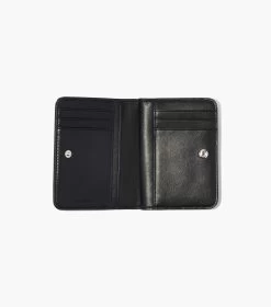Marc Jacobs The Monogram Mini Compact Wallet BLACK/WHITE 13 Marc Jacobs The Monogram Mini Compact Wallet BLACK/WHITE -Fashion Store MJI 2P3SMP054S01 005 F8F8F8 1 1 ALT2
