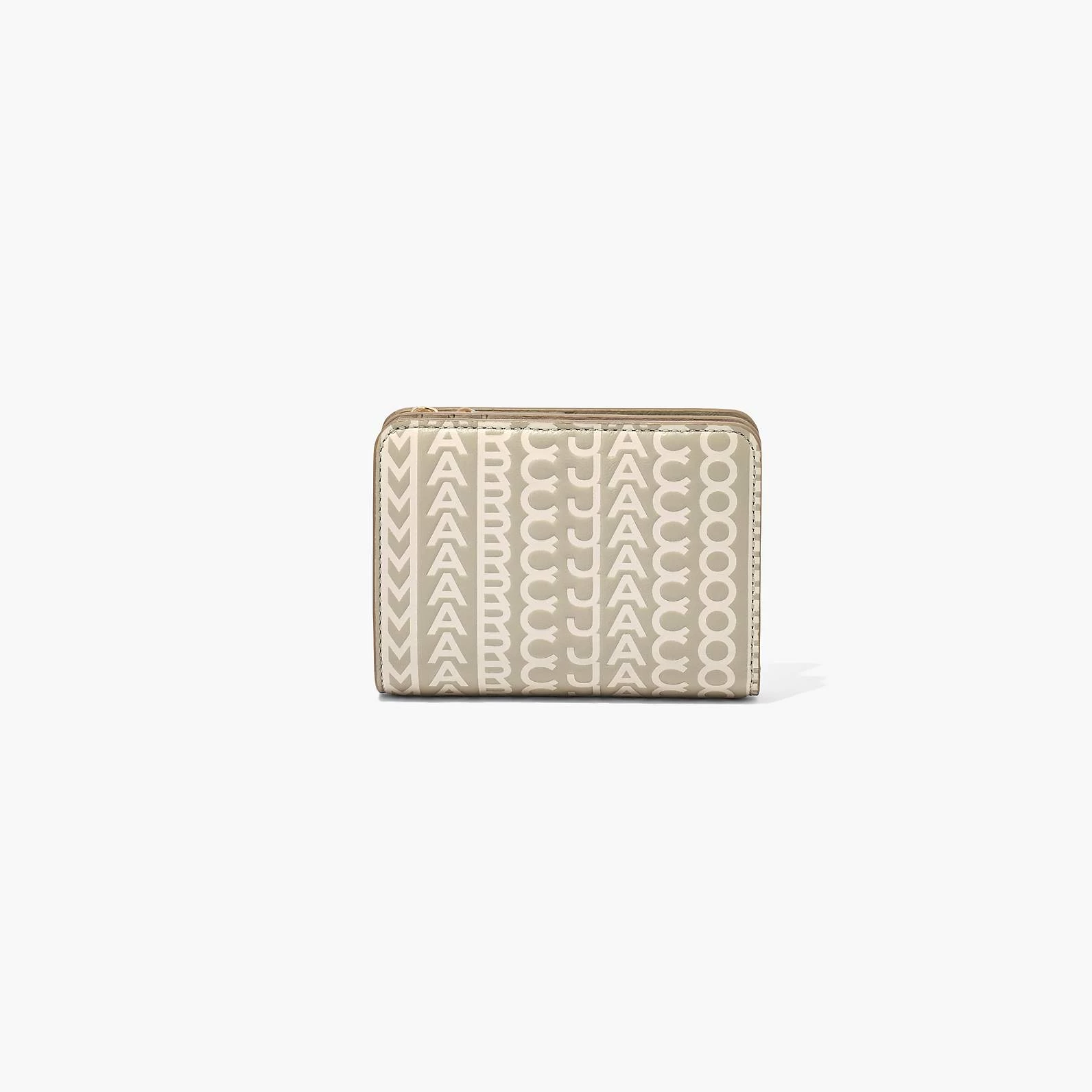Marc Jacobs The Monogram Mini Compact Wallet BLACK/WHITE 4 Marc Jacobs The Monogram Mini Compact Wallet BLACK/WHITE - Image 2