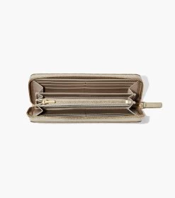Marc Jacobs The Monogram Continental Wallet KHAKI -Fashion Store MJI 2P3SMP056S01 223 F8F8F8 1 1 ALT3